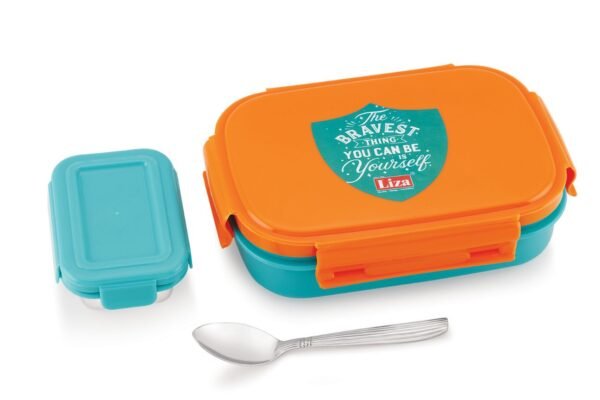 TOPPER INNER STEEL LUNCH BOX 650ML - Image 4