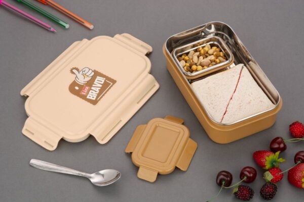 KIPPO STEEL INNER LUNCH BOX 850ML - Image 6
