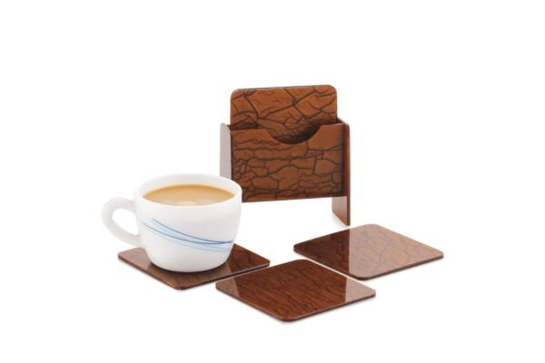 RESIN TEA COASTER SET