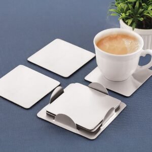 DECENT S.S TEA COASTER SET