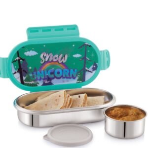 STEEL BYTE STAINLESS STEEL LUNCH BOX *3D DESIGN*