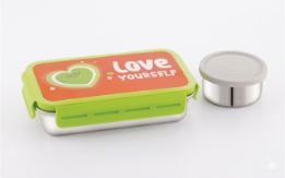 JOY STEEL STAINLESS STEEL LUNCH BOX - Image 2