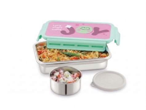 JOY STEEL STAINLESS STEEL LUNCH BOX