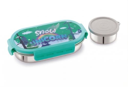 STEEL BYTE STAINLESS STEEL LUNCH BOX *3D DESIGN* - Image 6
