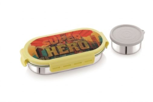 STEEL BYTE STAINLESS STEEL LUNCH BOX *3D DESIGN* - Image 7