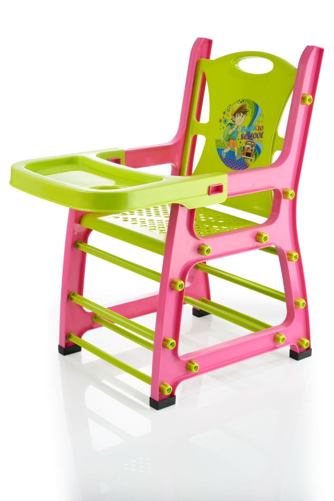 BOOSTER DETACHABLE BABY FEEDING CHAIR - WITH ANTI SKID BUSH - Image 5
