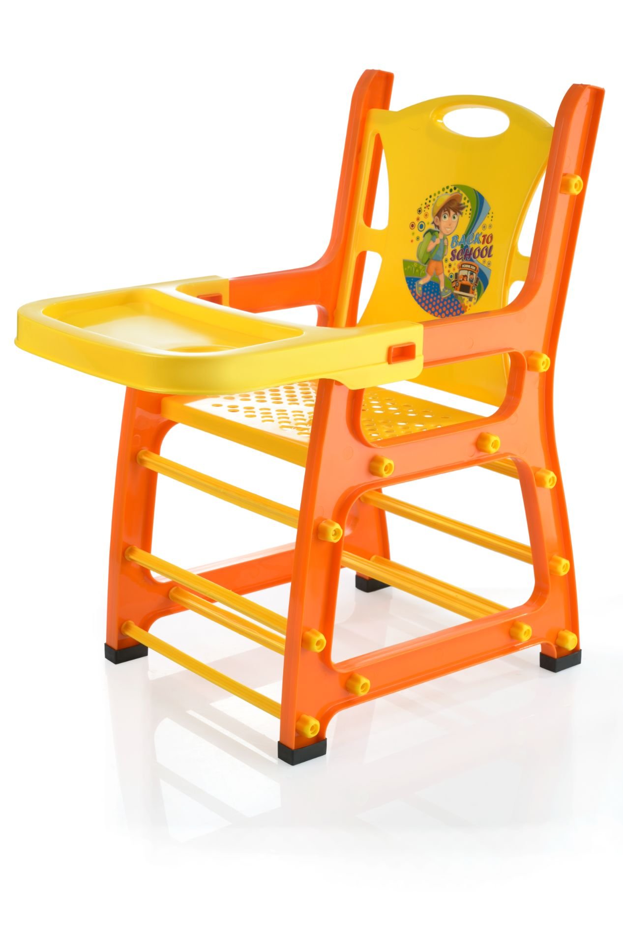 BOOSTER DETACHABLE BABY FEEDING CHAIR - WITH ANTI SKID BUSH - Image 3