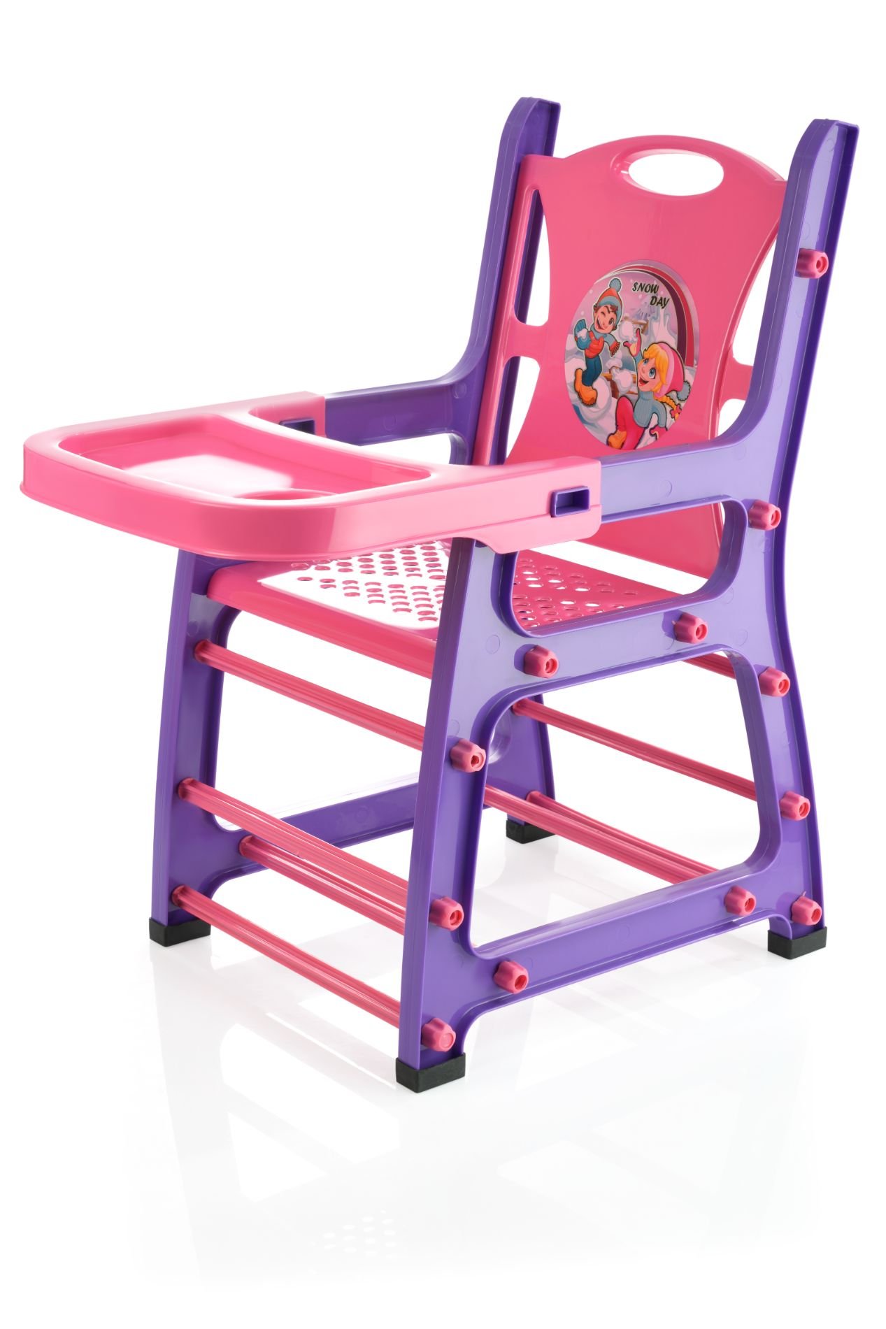 BOOSTER DETACHABLE BABY FEEDING CHAIR - WITH ANTI SKID BUSH